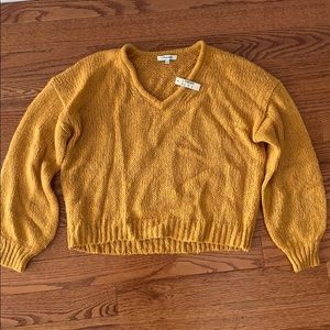 Madewell alpaca wool sweater (Belmont Mockneck)
